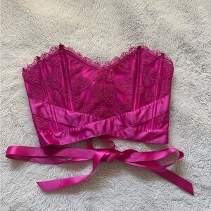 Victorias secret hearts corset